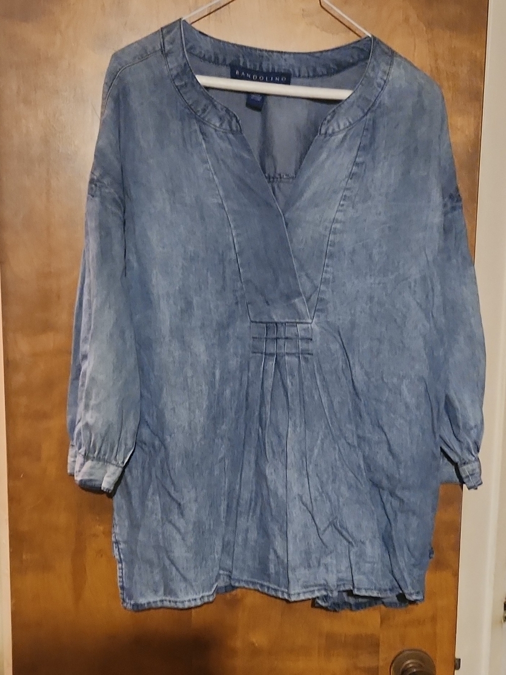 Bandolino Light Blue Denim Shirt